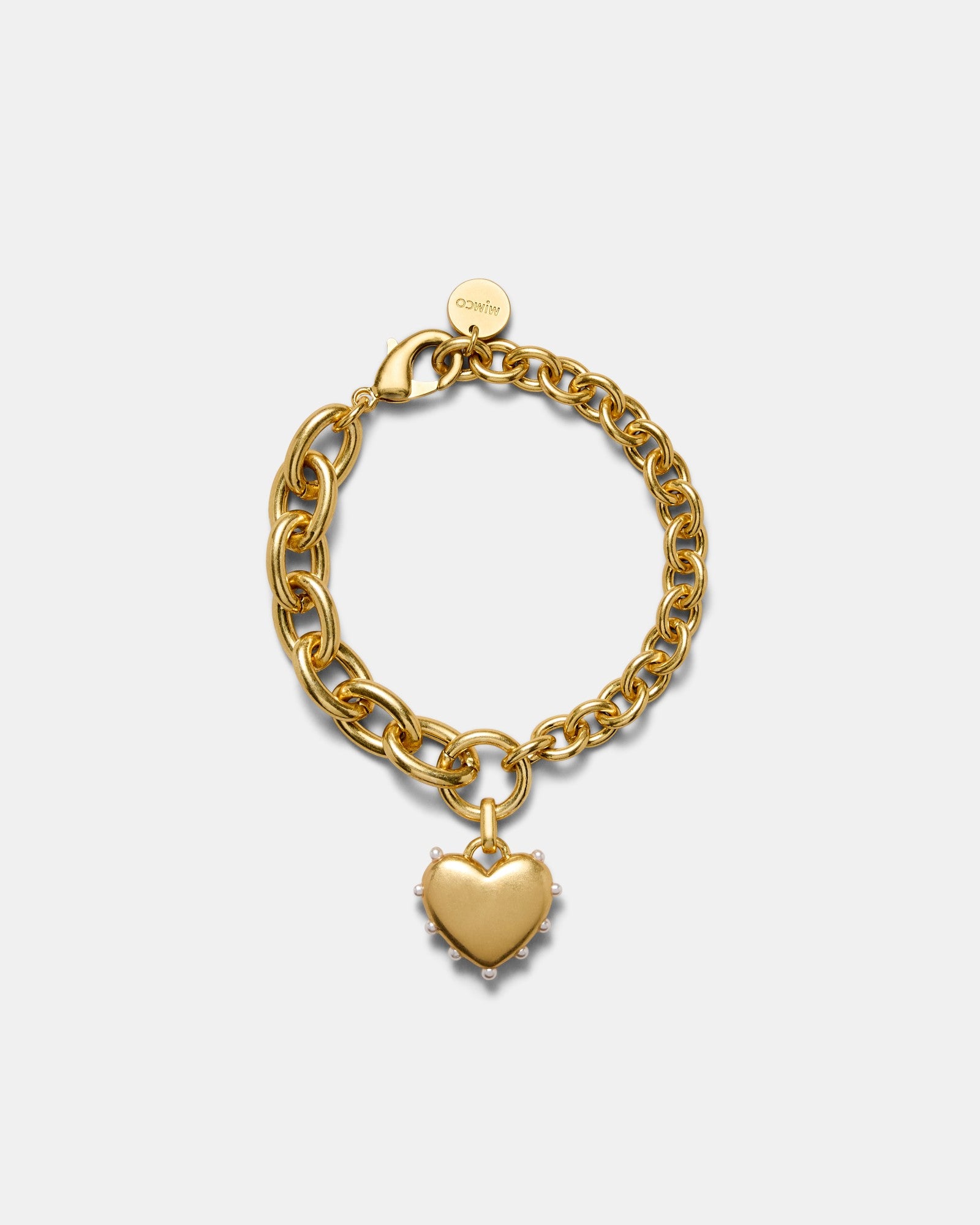 Adore Heart Bracelet - Gold