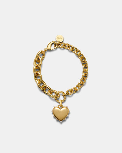 Adore Heart Bracelet - Gold
