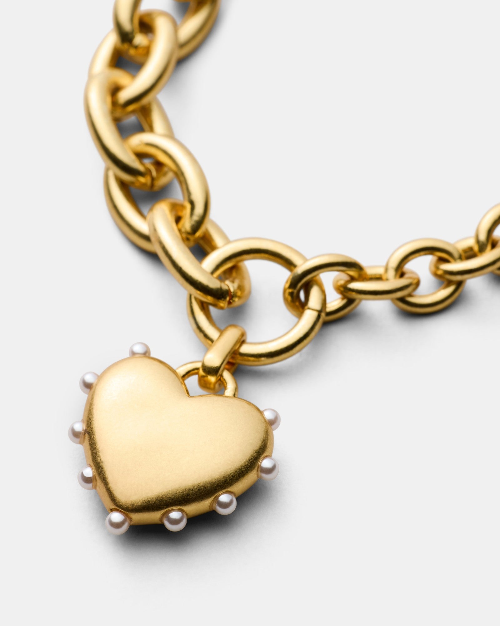 Adore Heart Bracelet - Gold
