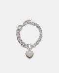 Adore Heart Bracelet - Silver