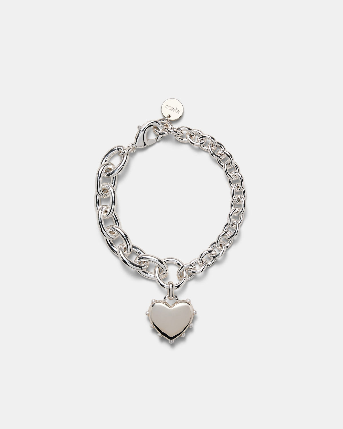 Adore Heart Bracelet - Silver