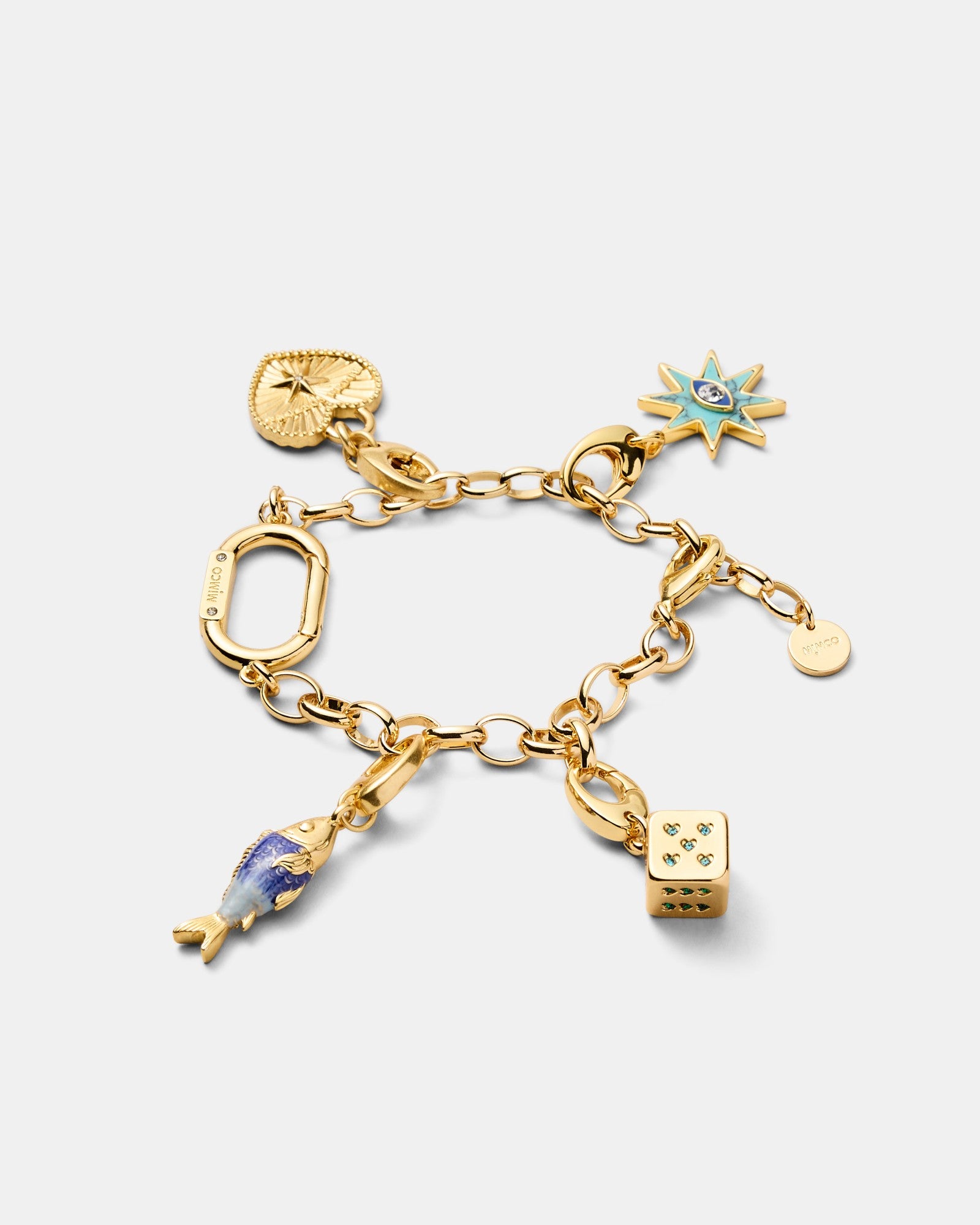 Roll the Dice Charm - Multicolour