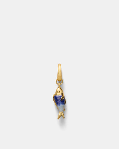 Pesce Charm - Cobalt