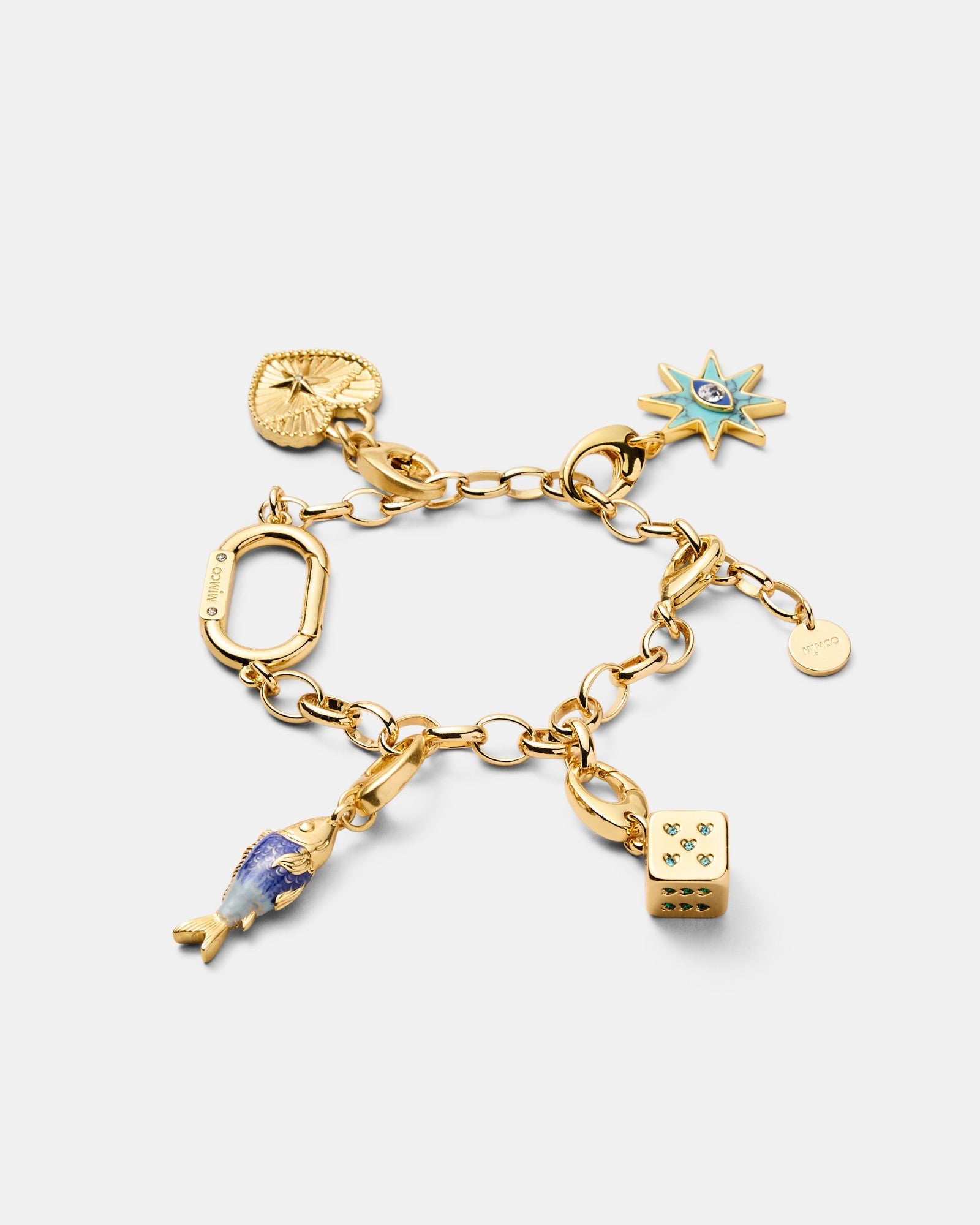 Pesce Charm - Cobalt