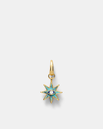 Starry Eyed Charm - Blue