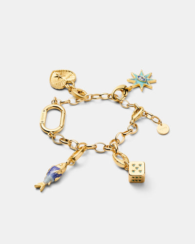 Starry Eyed Charm - Blue
