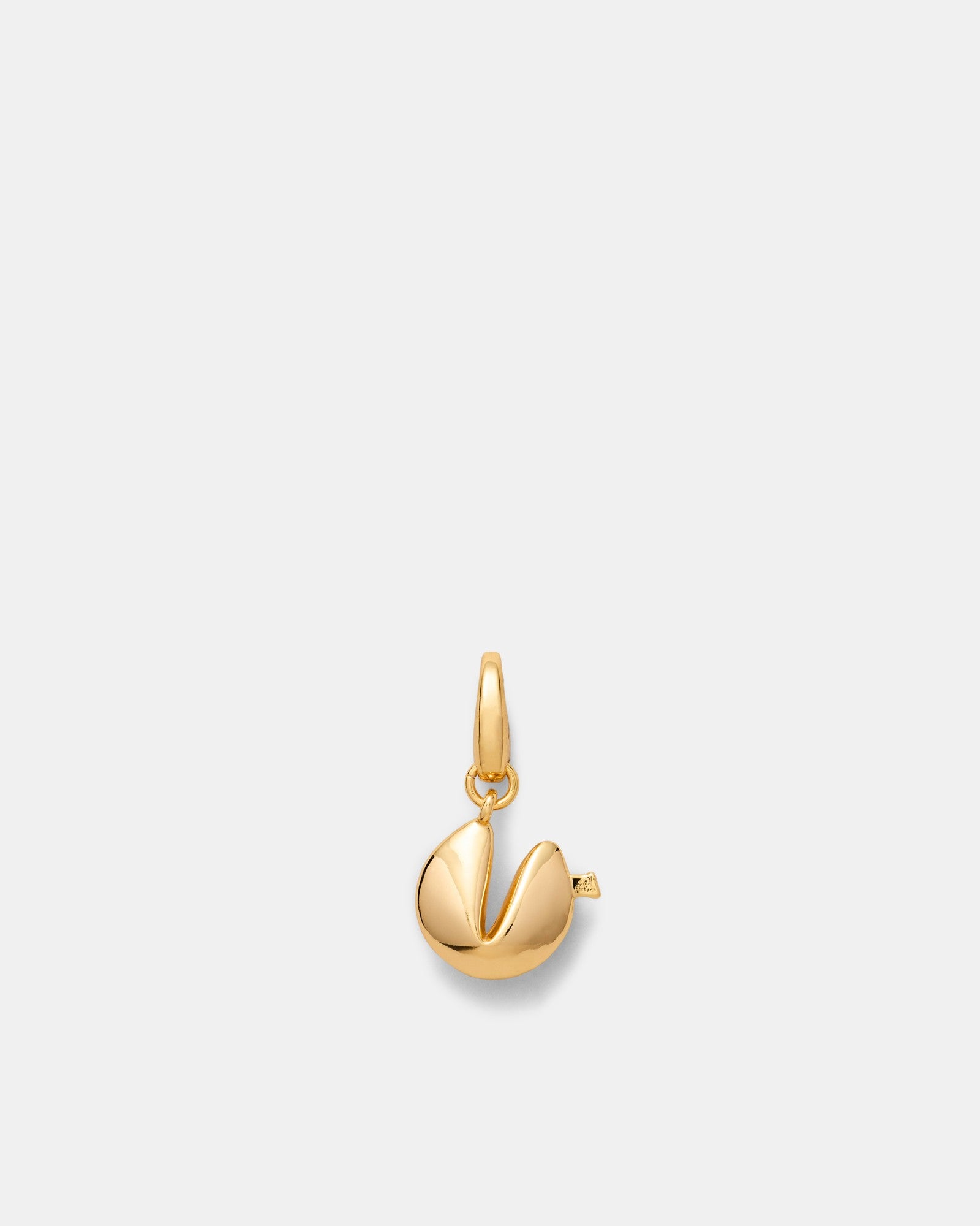 Fortune Cookie Charm - Gold