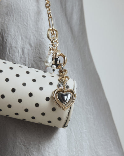 Adore Keyring - Gold Silver