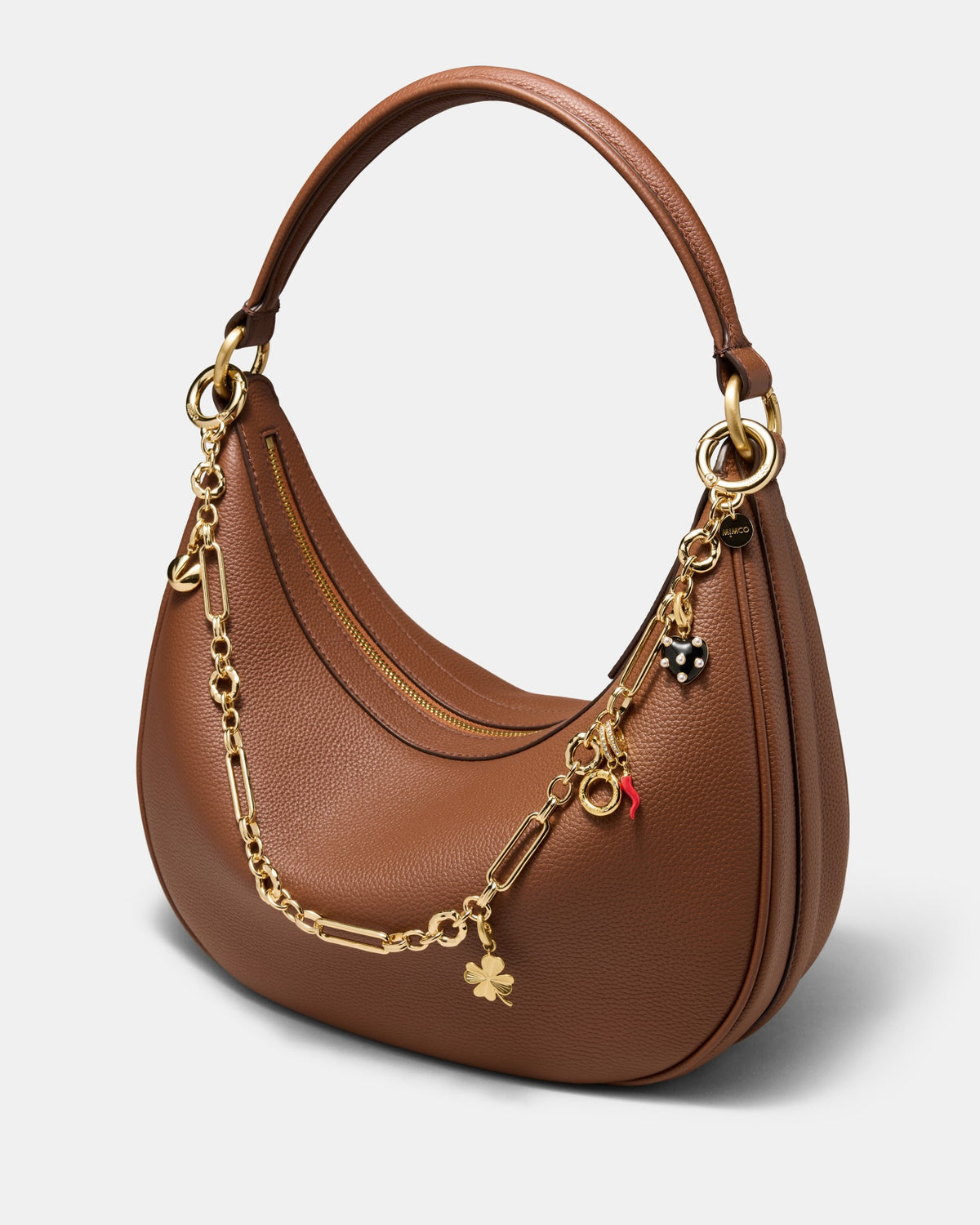 Accumulus Bag Necklace - Gold