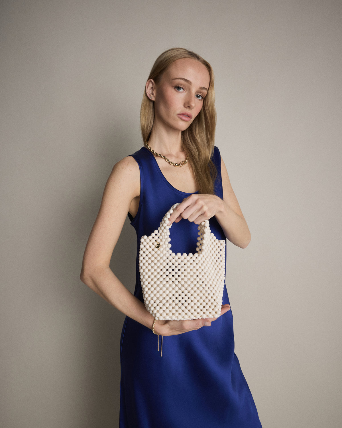 Amelie Beaded Mini Bag