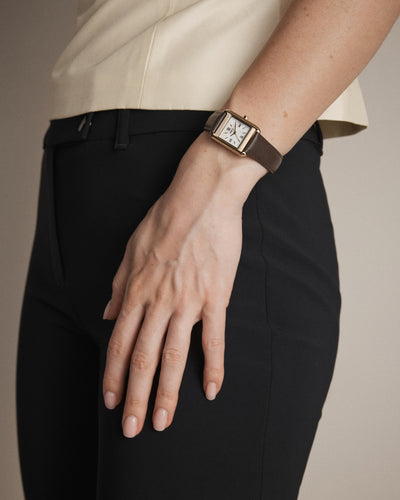 Vintage Era Leather Watch