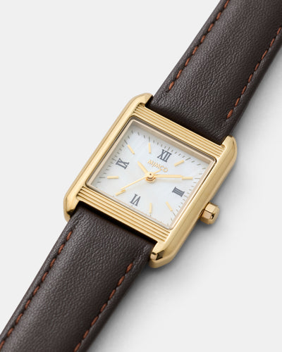 Vintage Era Leather Watch