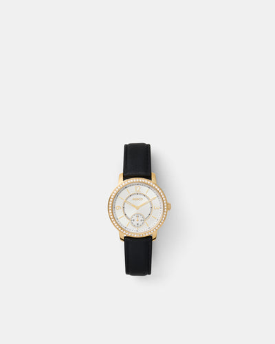 Momentum Leather Watch