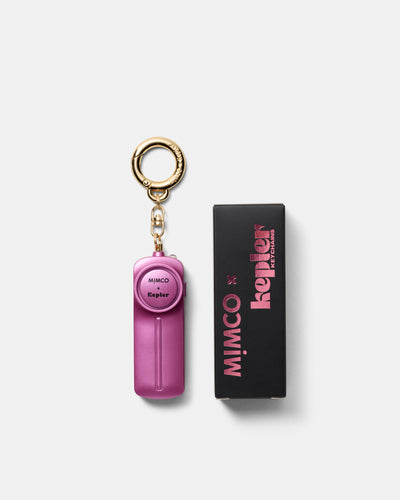 Mimco x Kepler Personal Safety Alarm - Metallic Pink