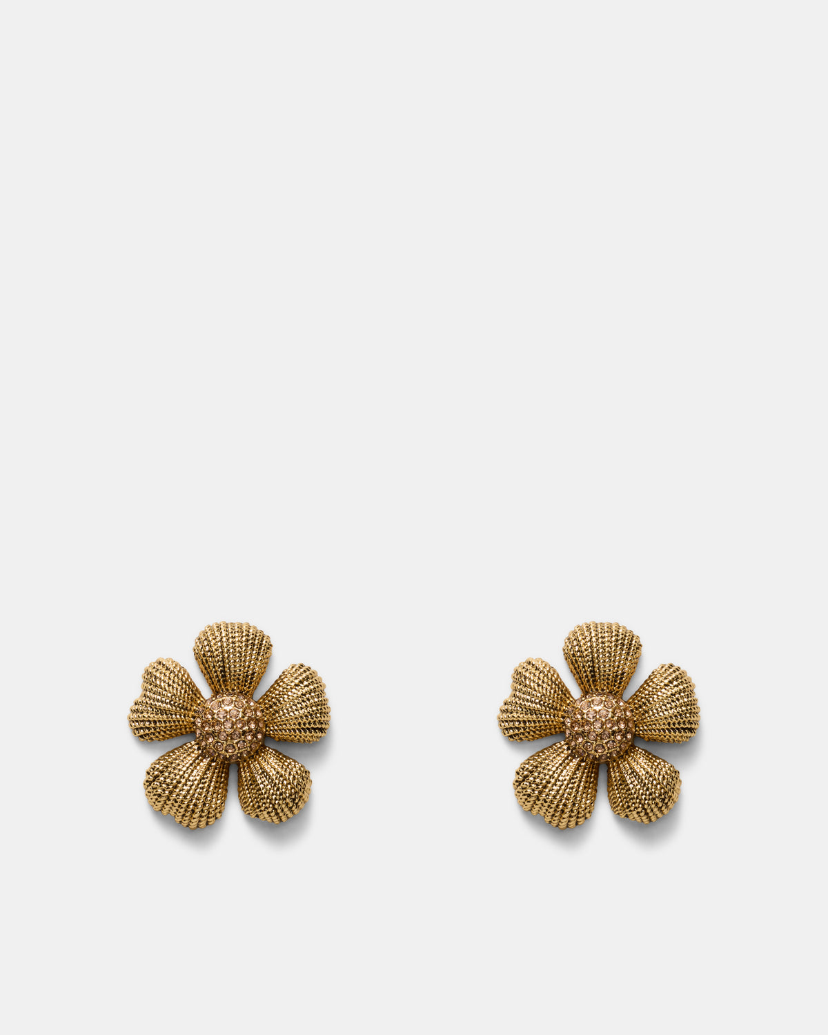 Daisy Dream Stud Earrings - Gold
