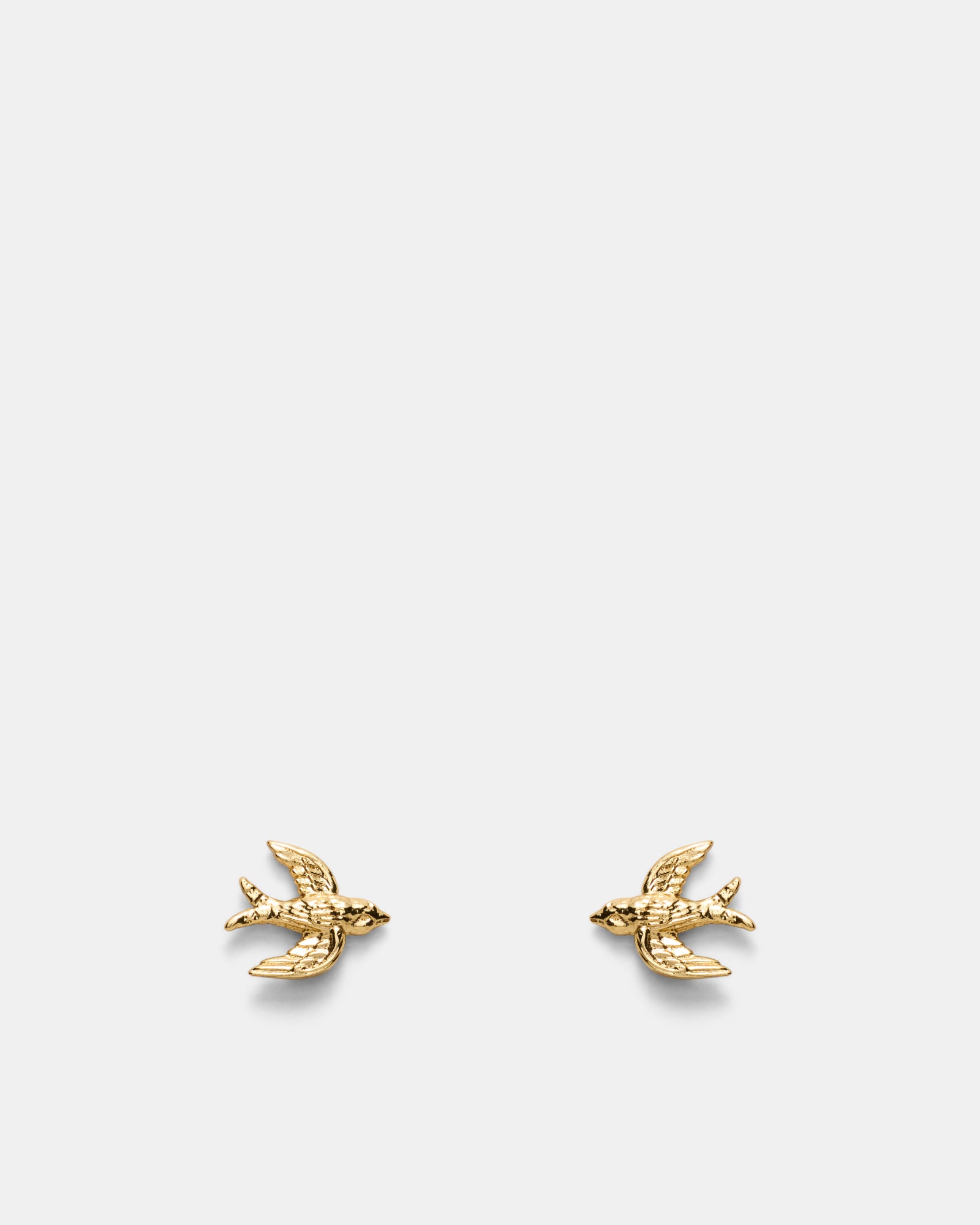 Ornithea Stud Earrings - Gold