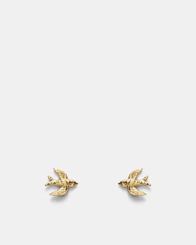 Ornithea Stud Earrings - Gold