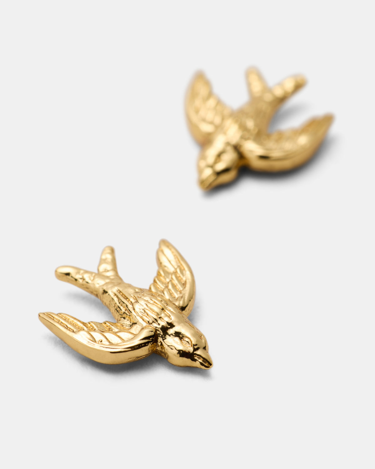 Ornithea Stud Earrings - Gold