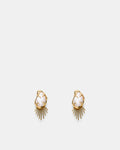 Sunray Earrings Jacket - Gold
