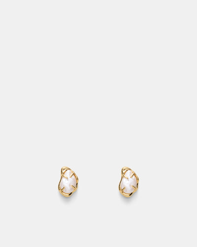 Sunray Earrings Jacket - Gold