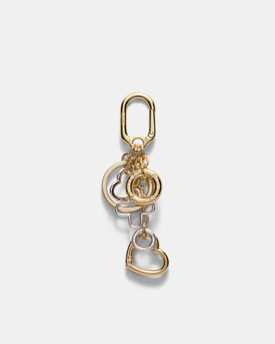 Linked Up Keyring - Gold Silver