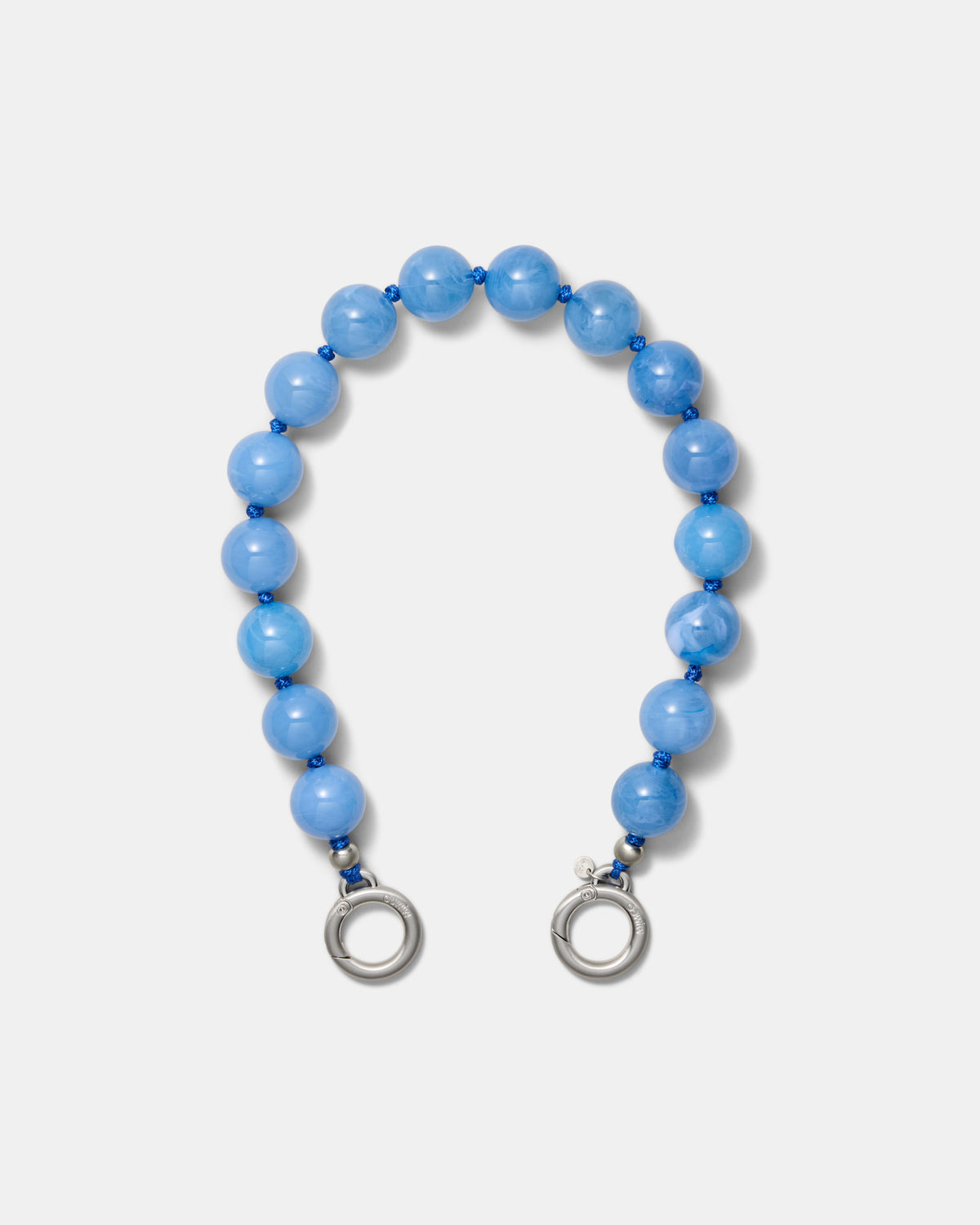 Lady M Bag Necklace - Cornflower Blue