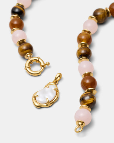 Harbour Side Necklace - Pink Salt