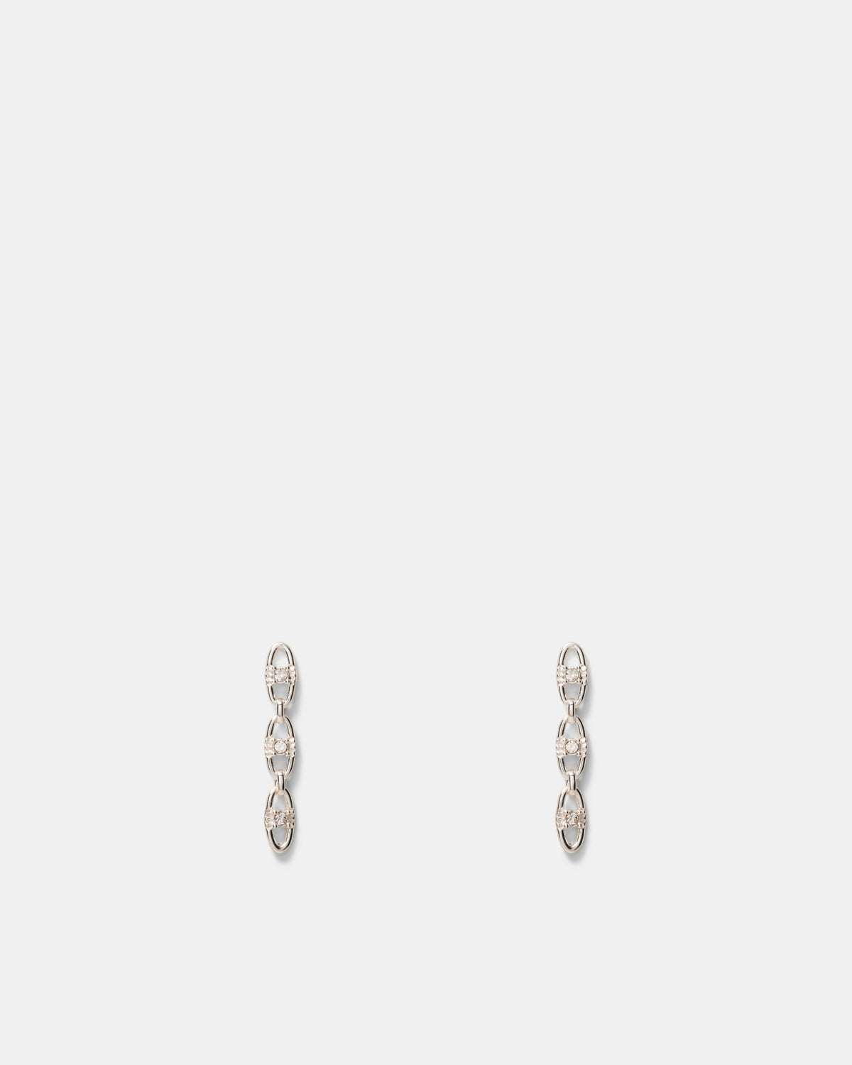 Crystallize Earrings - Silver