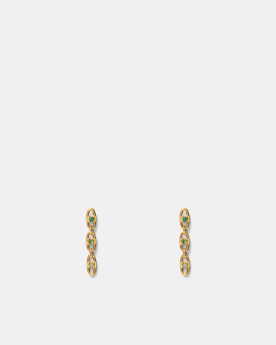 Crystallize Earrings - Thyme