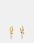 Chime Hoop Earrings - Gold Silver