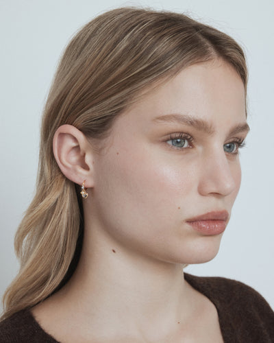 Chime Hoop Earrings - Gold Silver