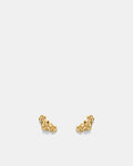 Garden Climber Stud Earrings - Gold