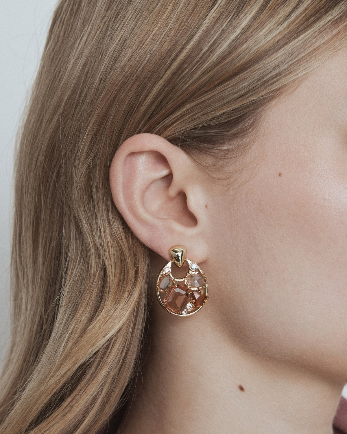 Treasure Earrings - Pink Salt