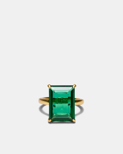 Garden Cocktail Ring - Thyme