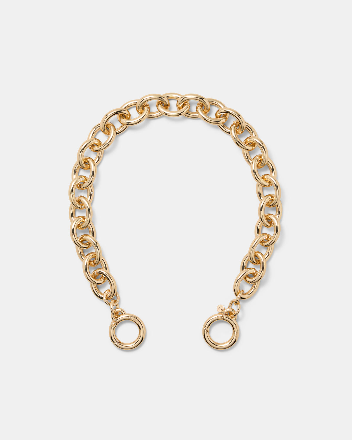 Missing Link Bag Necklace - Gold