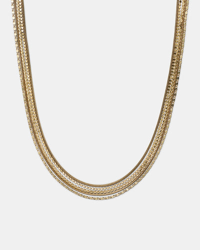 Promenade Necklace - Gold