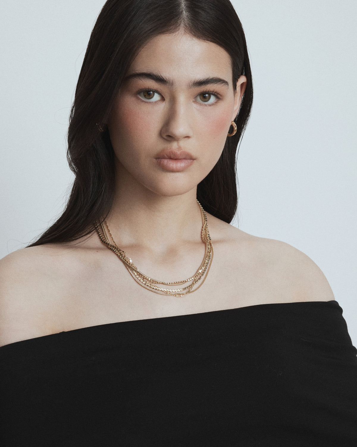 Promenade Necklace - Gold