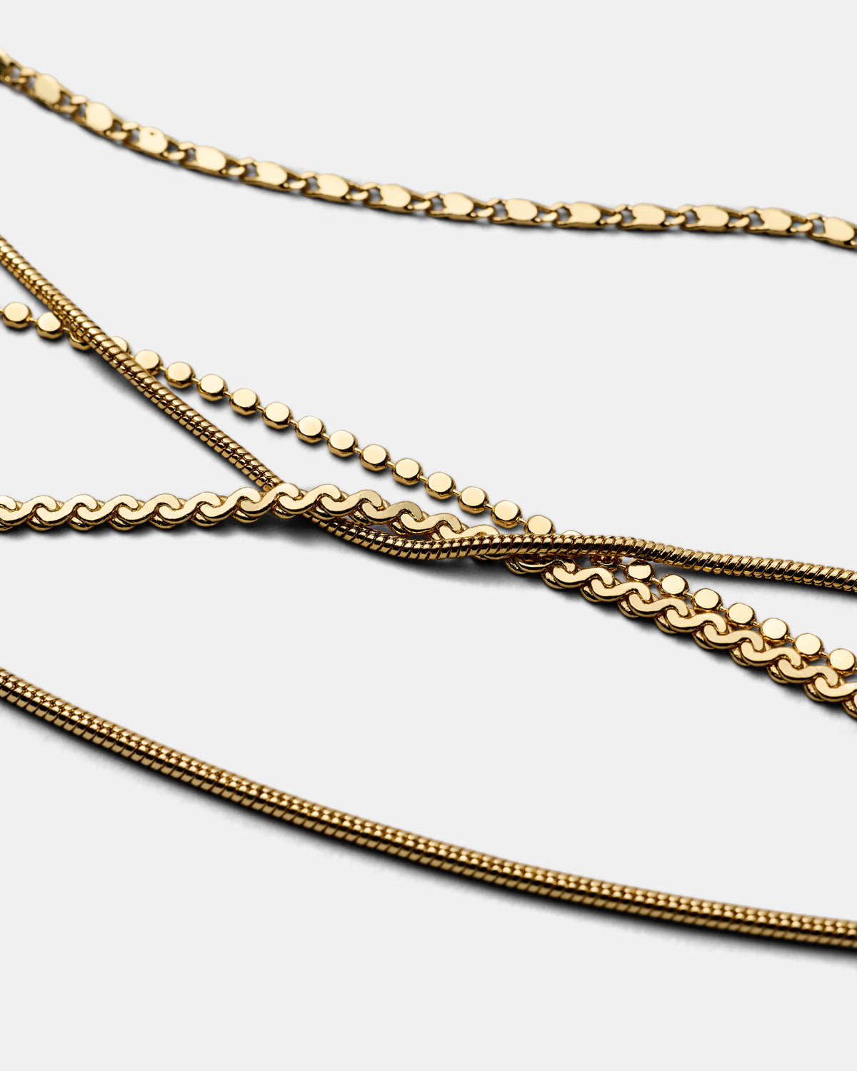 Promenade Necklace - Gold