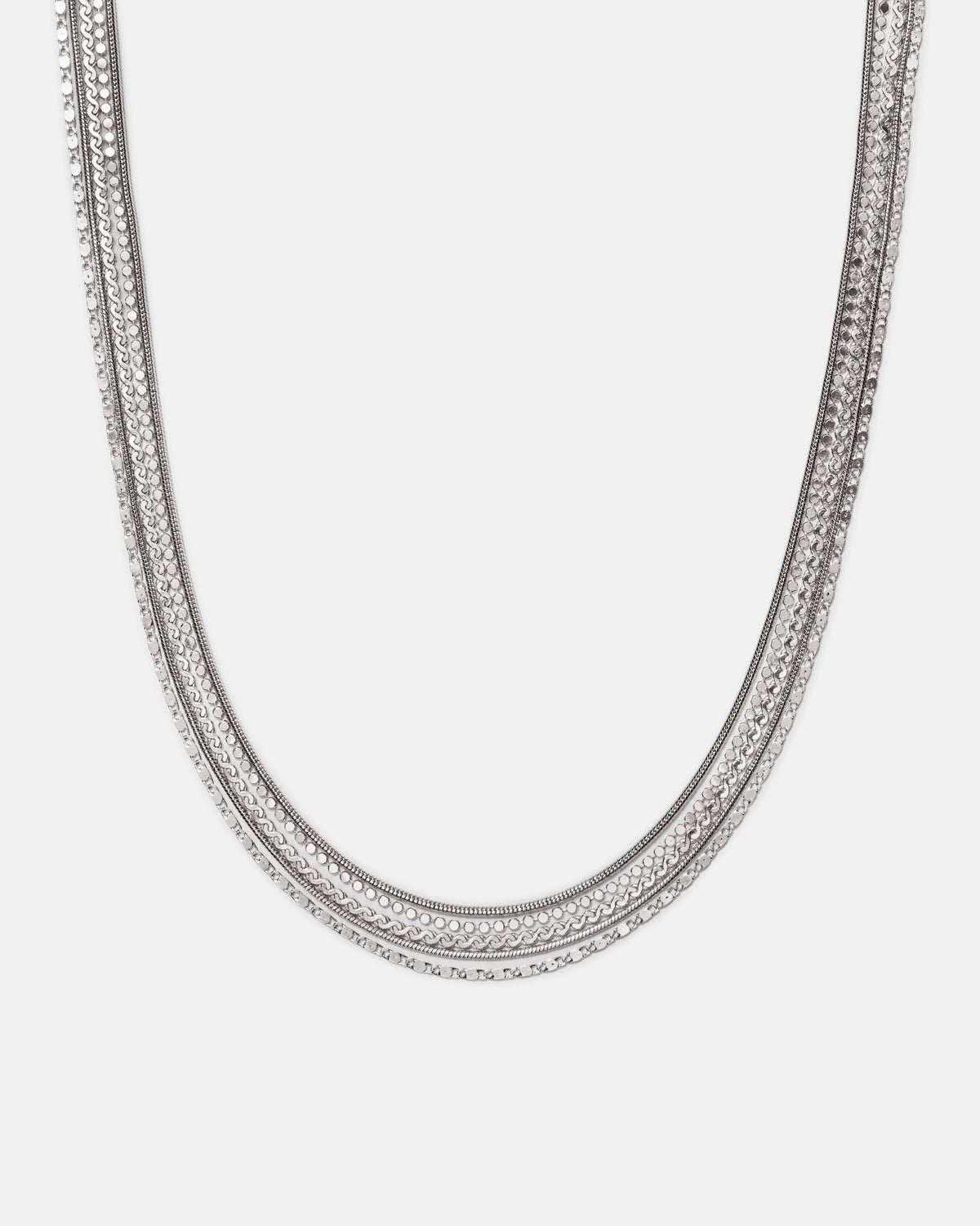 Promenade Necklace - Silver