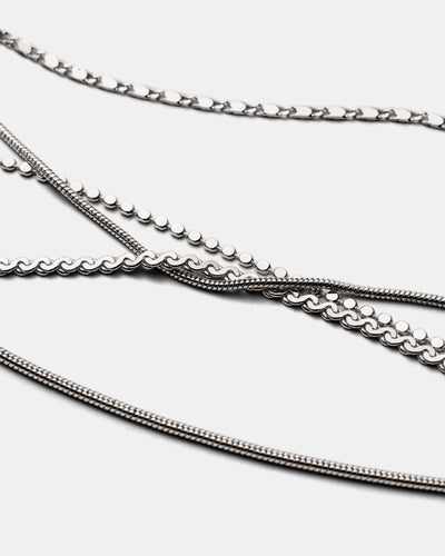 Promenade Necklace - Silver