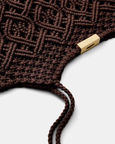 Delta Macrame Tote Bag