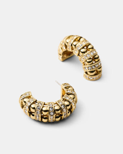 Sun Drift Hoop Earrings