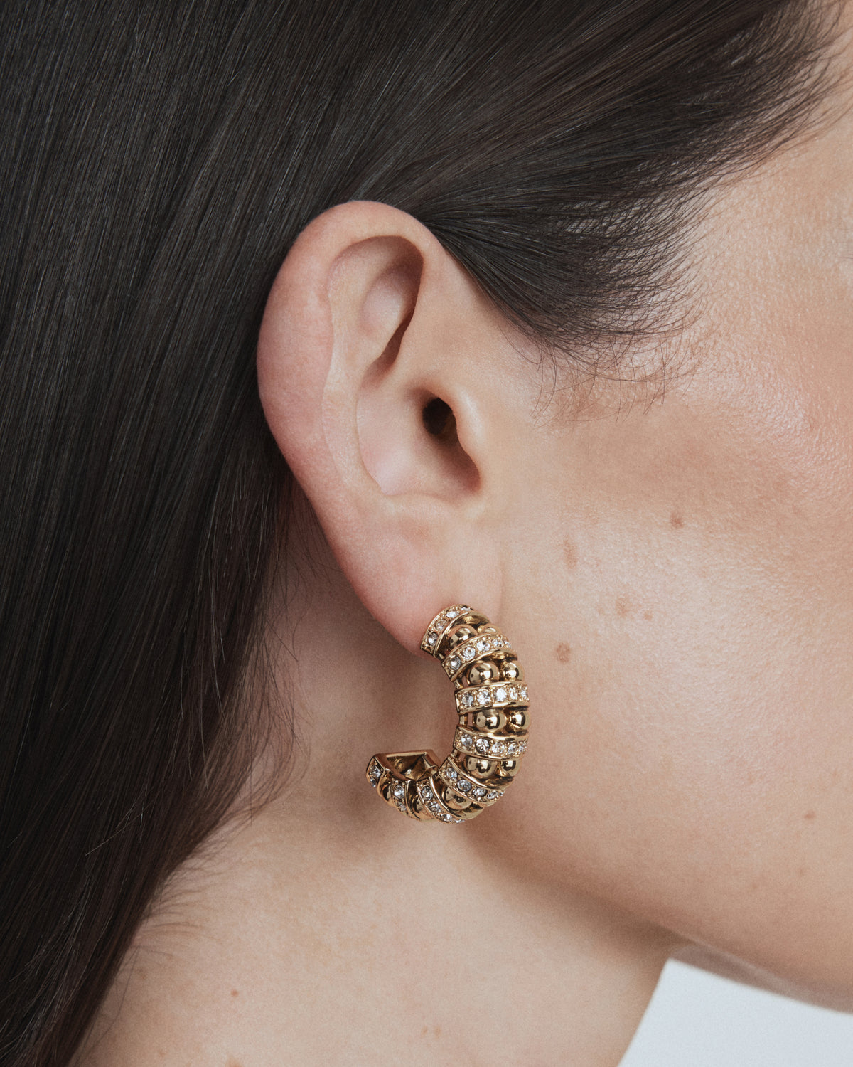 Sun Drift Hoop Earrings