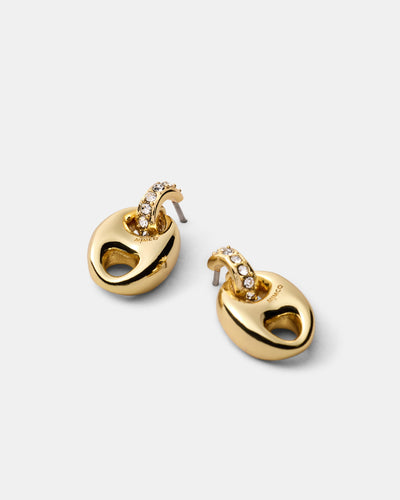 Marina Link Stud Earrings