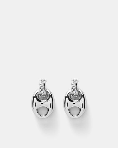 Marina Link Stud Earrings