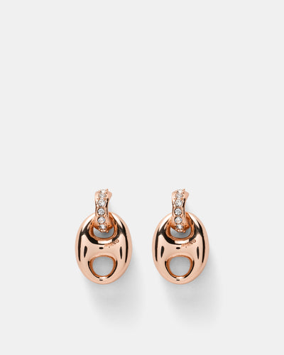 Marina Link Stud Earrings
