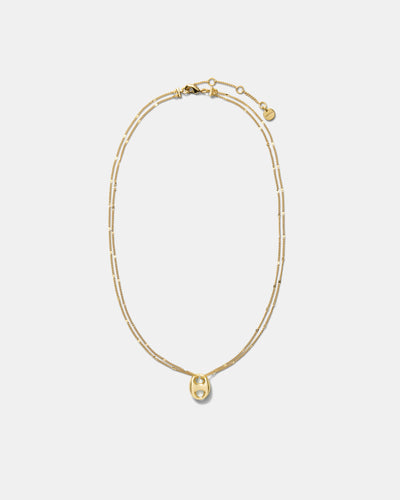 Marina Link Pendant Necklace