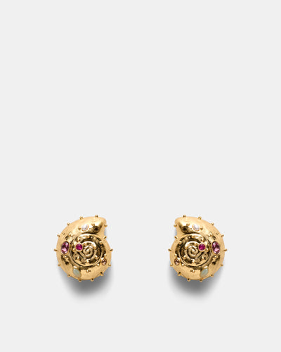 Nautilus Statement Stud Earrings
