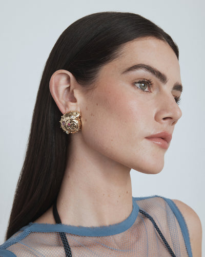 Nautilus Statement Stud Earrings