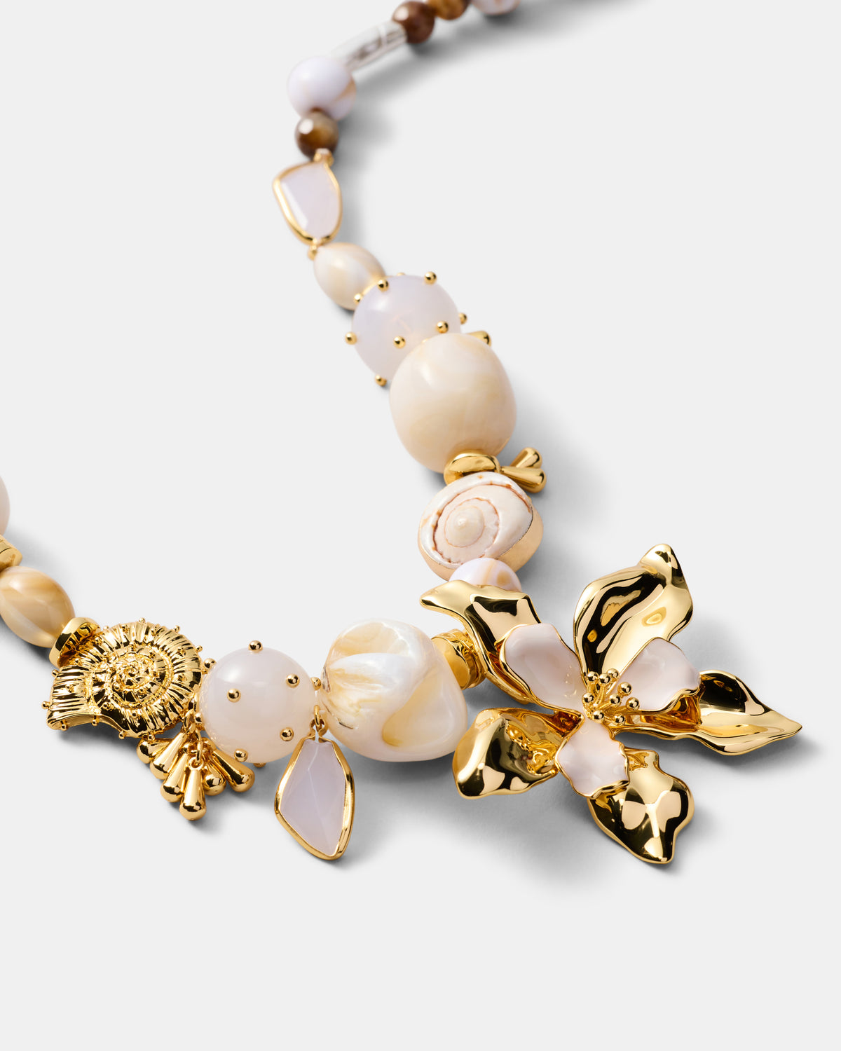 Oleander Statement Necklace